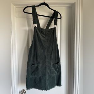 American Eagle Corduroy Overall Dress